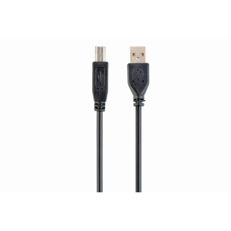 Кабель Cablexpert USB - USB Type-B V 2.0 (M/M), 3.0 м, чорний (CCP-USB2-AMBM-10) Кабель Cablexpert USB - USB Type-B V 2.0 (M/M), 3.0 м, чорний (CCP-USB2-AMBM-10)