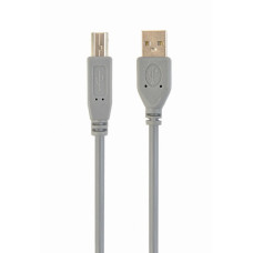 Кабель Cablexpert USB - USB Type-B V 2.0 (M/M), 1.8 м, сірий (CCP-USB2-AMBM-6G)