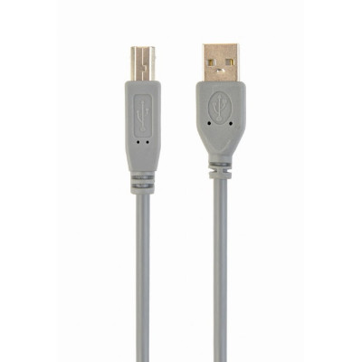 Кабель Cablexpert USB - USB Type-B V 2.0 (M/M), 1.8 м, сірий (CCP-USB2-AMBM-6G)