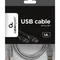 Кабель Cablexpert USB - USB Type-B V 2.0 (M/M), 1.8 м, сірий (CCP-USB2-AMBM-6G)
