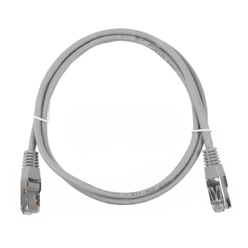 Патч-корд Strax CAT5e 5 м Grey (4017538001412) Bulk Патч-корд Strax CAT5e 5 м Grey (4017538001412) Bulk