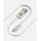 Кабель Luxe Cube Flat USB - micro USB (M/M), 1 м, білий (2231252967010)