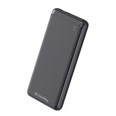 Універсальна мобільна батарея ColorWay Slim 10000mAh Black (CW-PB100LPF2BK)