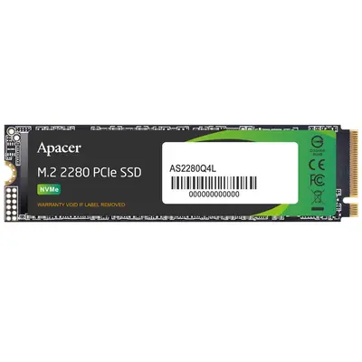 Накопичувач SSD 512GB Apacer AS2280Q4L M.2 2280 PCIe 4.0 x4 3D TLC (AP512GAS2280Q4L-1)