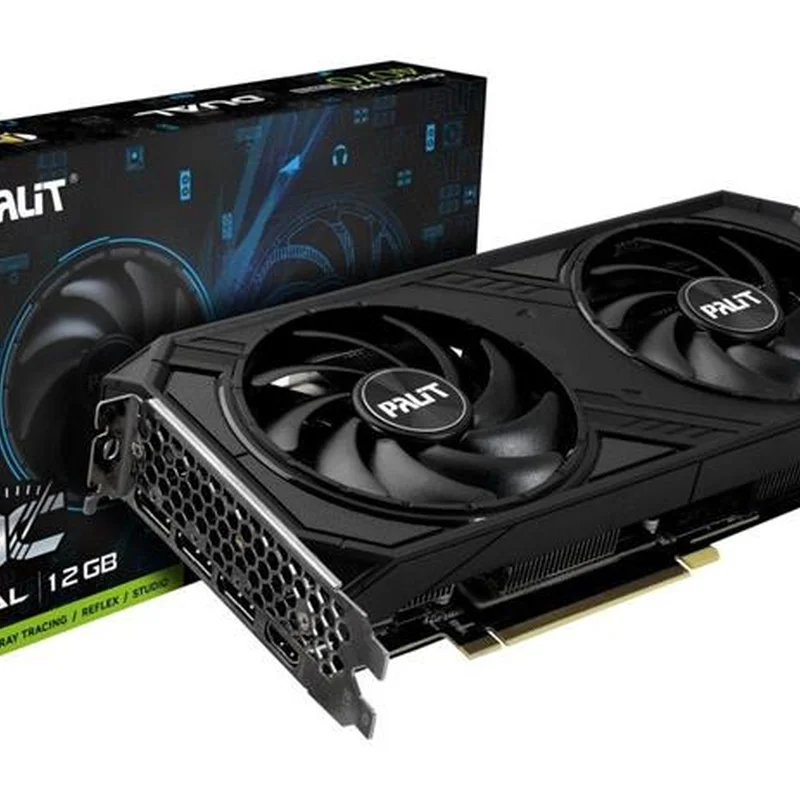 Відеокарта GF RTX 4070 Super 12GB GDDR6X Dual OC Palit (NED407SS19K9-1043D)