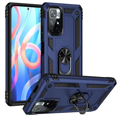 Чохол-накладка BeCover Military для Xiaomi Poco M4 Pro 5G Blue (707121)