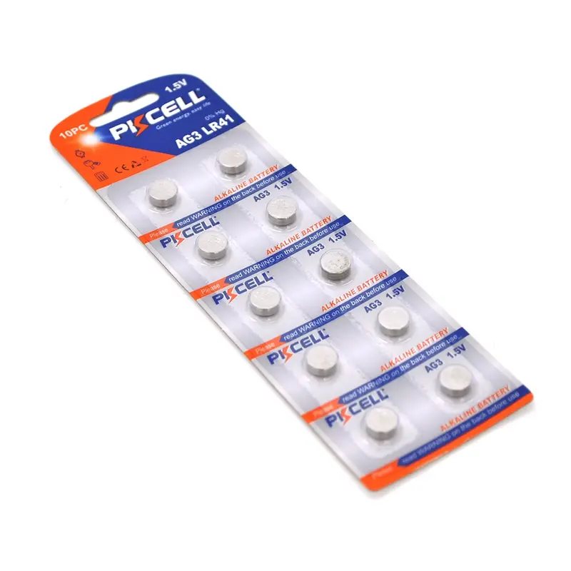 Батарейка PKCELL AG3 BL 10шт (PC/AG3-10B/20401) Батарейка PKCELL AG3 BL 10шт (PC/AG3-10B/20401)