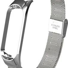 Ремінець BeCover Metal для Xiaomi Mi Smart Band 5/Mi Smart Band 6 Silver (705147)
