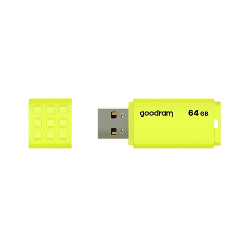 Флеш-накопичувач USB2.0 64GB GOODRAM UME2 Yellow (UME2-0640Y0R11)