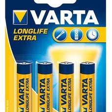 Батарейка Varta Longlife AAA/LR03 BL 4шт