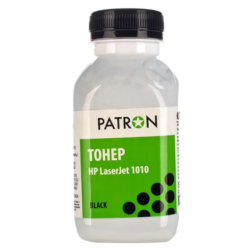 Тонер Patron (PN-HLJ1010-100) HP LJ 1010 Black, 100 г Тонер Patron (PN-HLJ1010-100) HP LJ 1010 Black, 100 г