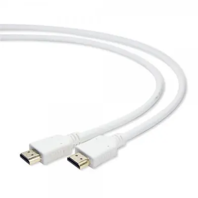 Кабель Cablexpert (CC-HDMI4-W-10) HDMI-HDMI M/M v1.4, бiлий, 3м Кабель Cablexpert (CC-HDMI4-W-10) HDMI-HDMI M/M v1.4, бiлий, 3м