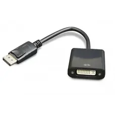 Адаптер Cablexpert DisplayPort - DVI (M/F), 0.1 м, Black (A-DPM-DVIF-002)