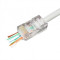 Конектор RJ 45 Cablexpert (LC-PTU-01/50) з наскрізними отворами (50 шт/уп)