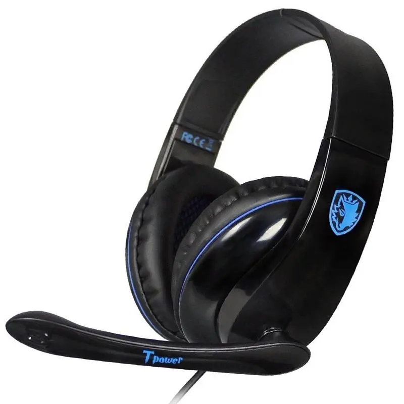 Гарнітура Sades SA-701 Black/Blue (sa701blj) Гарнітура Sades SA-701 Black/Blue (sa701blj)