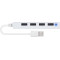 Концентратор USB2.0 SpeedLink Snappy Slim White (SL-140000-WE) 4хUSB2.0