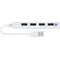 Концентратор USB2.0 SpeedLink Snappy Slim White (SL-140000-WE) 4хUSB2.0