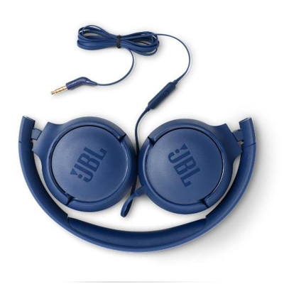 Гарнiтура JBL T500 Blue (JBLT500BLU)