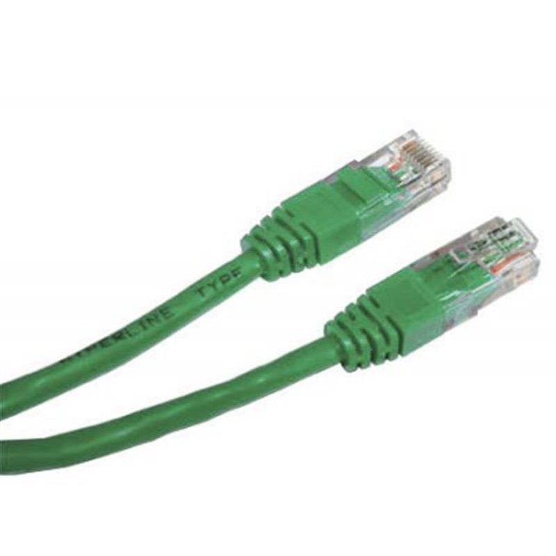 Патч-корд FTP Cablexpert (PP22-2M/G) cat.5Е, литий, 50u штекер із засувкою, 2м, зелений