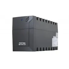 Джерело безперебійного живлення Powercom RPT-1000AP Schuko, Lin.int., AVR, 3 x евро, USB, пластик (00210219)