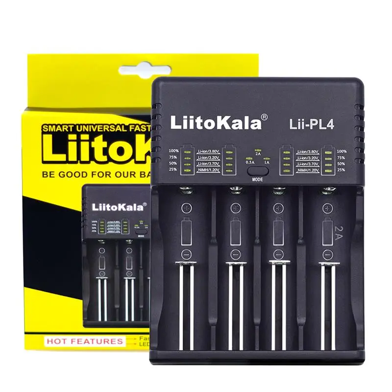 Зарядний пристрій Liitokala Lii-PL4 Зарядний пристрій Liitokala Lii-PL4