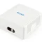 Розетка Cablexpert (NCAC-2F5E-01) 2хRJ-45, Cat5Е, зовнішня, біла