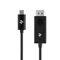 Кабель 2E Displayport - USB Type-C (M/M), 1 м, Black (2E-W1402)