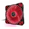 Вентилятор Frime Iris LED Fan 33LED Red (FLF-HB120R33)