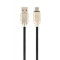 Кабель Cablexpert USB - micro USB V 2.0 (M/M), преміум, 1 м, чорний (CC-USB2R-AMmBM-1M)