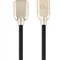 Кабель Cablexpert USB - USB Type-C V 2.0 (M/M), преміум, 2 м, чорний (CC-USB2R-AMCM-2M)