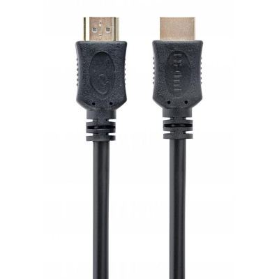 Кабель Cablexpert (CC-HDMI4L-0.5M) HDMI-HDMI V.1.4, вилка/вилка, 0.5м Black