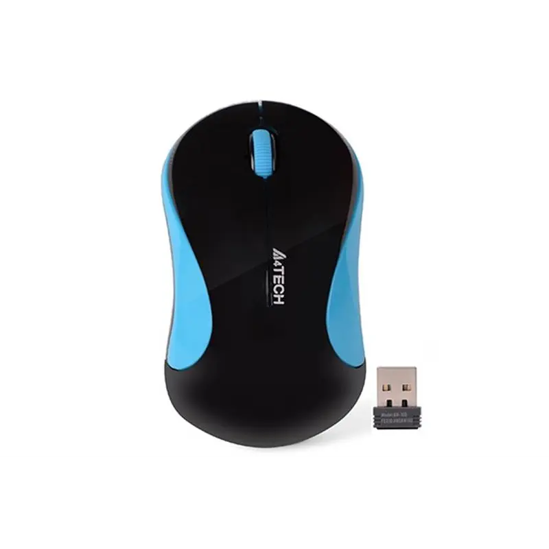 Миша бездротова A4Tech G3-270N Black/Blue V-Track