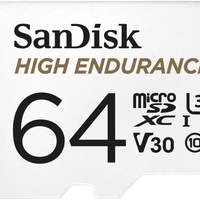 Карта пам`ятi MicroSDXC 64GB UHS-I/U3 Class 10 SanDisk High Endurance R100/W40MB/s + SD-adapter (SDSQQNR-064G-GN6IA)