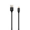 Кабель Canyon USB - Lightning 0.96м, Black (CNS-MFIC3B) в обплетеннi