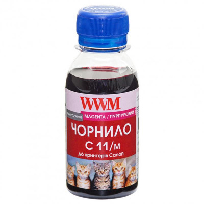 Чорнило WWM Canon CL-511С/CL-513С/CLI-521M (Magenta) (C11/M-2) 100г