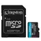 Карта пам`яти MicroSDXC 256GB UHS-I/U3 Class 10 Kingston Canvas Go! Plus R170/W90MB/s + SD-адаптер (SDCG3/256GB)