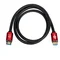 Кабель Atcom HDMI - HDMI V 2.0 (M/M), 3 м, Black/Red (24943)