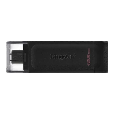 Флеш-накопичувач USB3.2 128GB Type-C Kingston DataTraveler 70 Black (DT70/128GB)