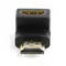 Адаптер Cablexpert HDMI - HDMI (M/F), кут 90 градусів, чорний (A-HDMI90-FML) пакет Адаптер Cablexpert HDMI - HDMI (M/F), кут 90 градусів, чорний (A-HDMI90-FML) пакет