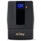 Джерело безперебійного живлення NJOY Horus Plus 600 (PWUP-LI060H1-AZ01B) Lin.int., AVR, 2 x евро, USB, LCD, пластик