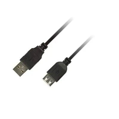 Кабель Piko USB - USB V 2.0 (M/F), 1.8 м, Black (1283126474125)