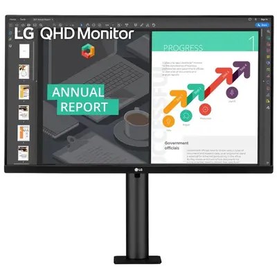 Монітор LG 27" 27QN880-B IPS Black