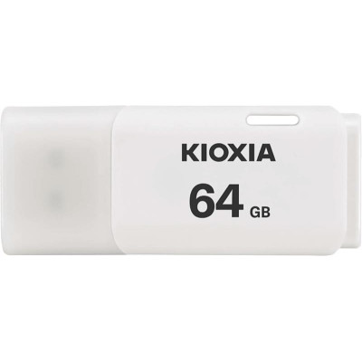 Флеш-накопичувач USB 64GB Kioxia TransMemory U202 White (LU202W064GG4)