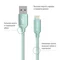 Кабель ColorWay USB - Lightning (M/M), 2.4 А, 2 м, Mint (CW-CBUL007-MT)