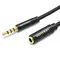 Кабель Vention Audio 3.5 мм - 3.5 мм, M/F, 1 м, чорний (BHBBF) Кабель Vention Audio 3.5 мм - 3.5 мм, M/F, 1 м, чорний (BHBBF)