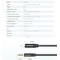 Кабель Vention Audio 3.5 мм - 3.5 мм, M/F, 1 м, чорний (BHBBF) Кабель Vention Audio 3.5 мм - 3.5 мм, M/F, 1 м, чорний (BHBBF)