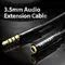 Кабель Vention Audio 3.5 мм - 3.5 мм, M/F, 1 м, чорний (BHBBF) Кабель Vention Audio 3.5 мм - 3.5 мм, M/F, 1 м, чорний (BHBBF)