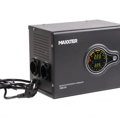 Джерело безребійного живлення Maxxter MX-HI-PSW500-01 500VA