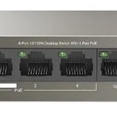 Комутатор Tenda TEF1106P-4-63W