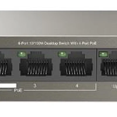 Комутатор Tenda TEF1106P-4-63W